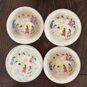 4 Coasters by Ted Degrazia
